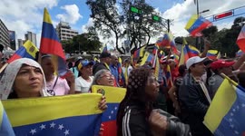 Venezuela: Venezuelans protest against US military action, demand Maduro be reinstated
