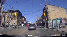 Road Raged Cyclist Smashes Driver's Mirror