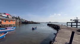 Cambodia conducts excavation at sea border point as Thai army shuts viewing bridge