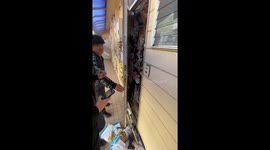 Residents shocked by mountain of rubbish found in a flat in Japan