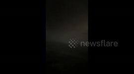 US: Blizzard Conditions in Collins, New York