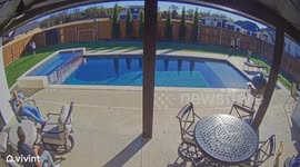 Accidental Swim During Thanksgiving Football