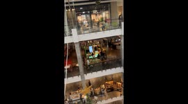 Alleged Gang Members Throw Chairs at Broadway Shopping Centre, Sydney