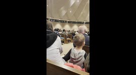 Elves In Held Tubes Watch Christmas Performance