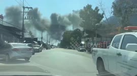 Workers flee as fire rips through theatre under construction in Thailand