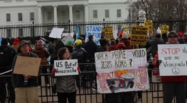 DC: Protest Against Trump’s Actions on Venezuela 1