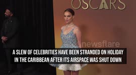 Natalie Portman among raft of celebs 'stranded' in Caribbean