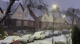 Birmingham wakes to winter wonderland
