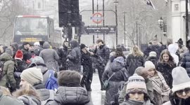 First snow of 2026 in London