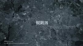 MOTION GRAPHICS - Far-left group claims responsibility for sabotage that cut power to 50,000 households in Berlin