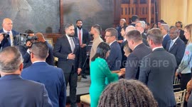 Venezuela’s vice president takes oath as interim president