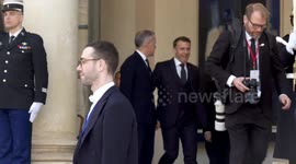 French President receives Canadian Prime Minister in Paris (2)