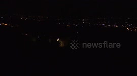 MOMENT - Israeli army launches airstrikes targeting towns in eastern Lebanon