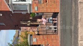 UK: Turned up to collect child and was greeted by this