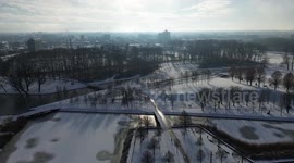 Winter storm disrupts transport across the Netherlands