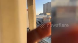 New footage shows moment of 6.5 magnitude earthquake in southern Mexico