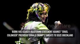 IN CASE YOU MISSED IT: Bjork blasts Donald Trump amid Greenland takeover threat