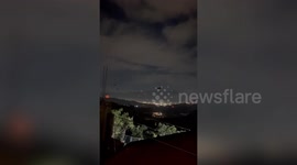 MOMENT - Explosions heard in Venezuela’s capital amid US tensions