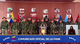 Venezuelan military addresses nation, demands Maduro’s release