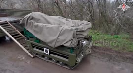 Russian troops use ground robots for frontline logistics in Ukraine
