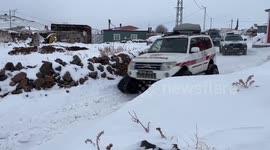 Healthcare teams brave extreme cold to reach patients in eastern Türkiye