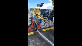 Mural Depicting Venezuelan President Nicolas Maduro As Captured Appears In Wynwood, Florida