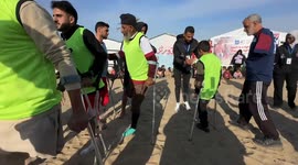 Gaza hosts sports activities for Palestinians injured in Israeli attacks