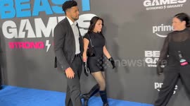 Stars take to red carpet in Los Angeles for Beast Games season 2