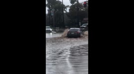 US: One Dead After Heavy Rain Causes Flooding, Highway Closures in Santa Barbara