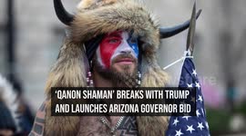 'QAnon Shaman' Breaks With Trump and Launches Arizona Governor Bid