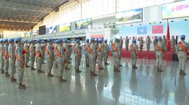 China: 6th Chinese peacekeeping helicopter unit sets off for Abyei