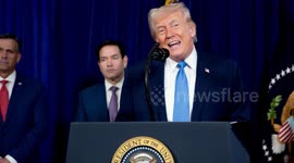 UNCAPTIONED: Trump Says Venezuela Will Hand Over Millions of Barrels of Oil to the US