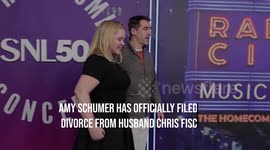 Amy Schumer files for divorce from husband Chris Fischer