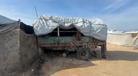 Displaced Gazan uses improvised device to help ill mother breathe