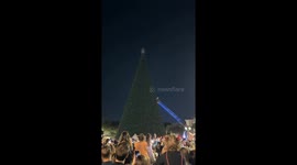 Christmas Tree Lighting Ceremony Fail