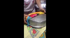 Upside Down Pumpkin Cake Falls Apart