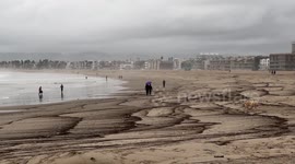 California Rain Storm Beach Debris During King Tides 3