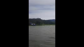 Seaplane crashes on lake in Sri Lanka injuring its two pilots
