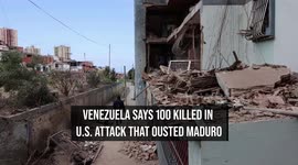 Venezuela Says 100 Killed in U.S. Attack That Ousted Maduro