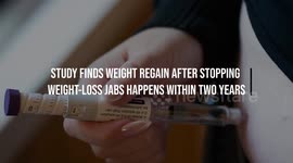 Study Finds Weight Regain After Stopping Weight-Loss Jabs Happens Within Two Years