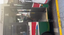 Argentina: Chain accident caused by a bus in Buenos Aires