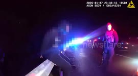 Driver Hits Patrol Cars During I-95 Traffic Stop