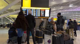 Storm Goretti affects flights at Heathrow Airport