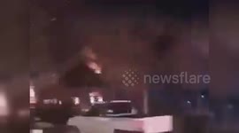 Iran: Iranian State TV Building Torched in Isfahan
