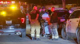 US, Los Angeles: North Hollywood 2 LAPD Officers Injured After Pursuit Footbail