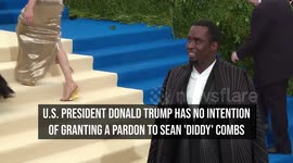 Donald Trump rules out pardon for Sean 'Diddy' Combs