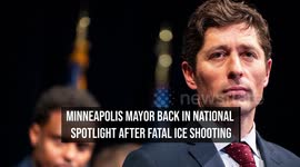 Minneapolis Mayor Back in National Spotlight After Fatal ICE Shooting