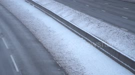 Storm Goretti Morning After - Derbyshire roads covered in snow and residence enjoy snow day