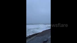 Storm Goretti: Rough Seas In Cornwall