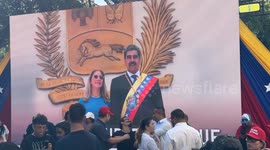 Venezuela: Protest continues in Venezuelan capital demanding release of Maduro